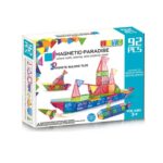 Juego De 92 Piezas Magnéticas Magnetic-Paradise Educatoys