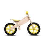 Bicicleta de equilibrio de madera Amarilla 2 a 5 años