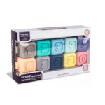 BLOQUES CUADRADOS PASTEL 10 PIEZAS