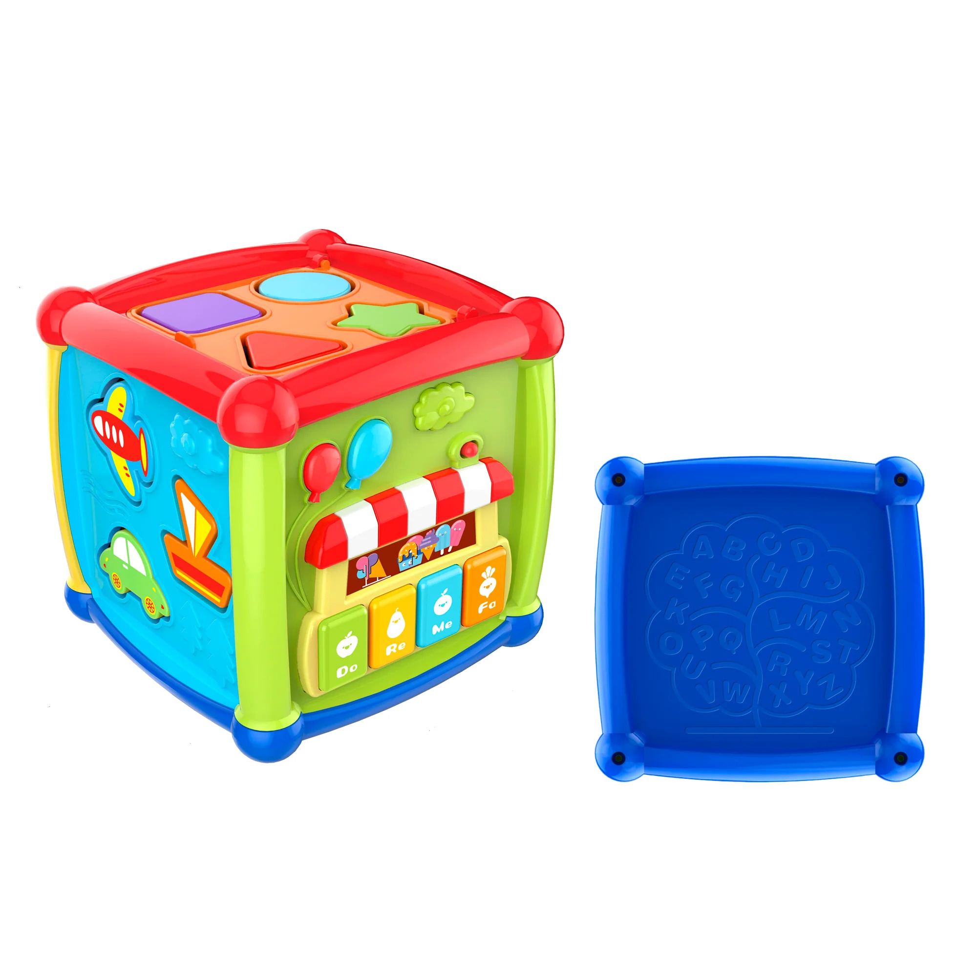 HE0520_2 CUBO DE ACTIVIDADES DE ESTIMULACIÓN - FANCY CUBE - Imagen 1