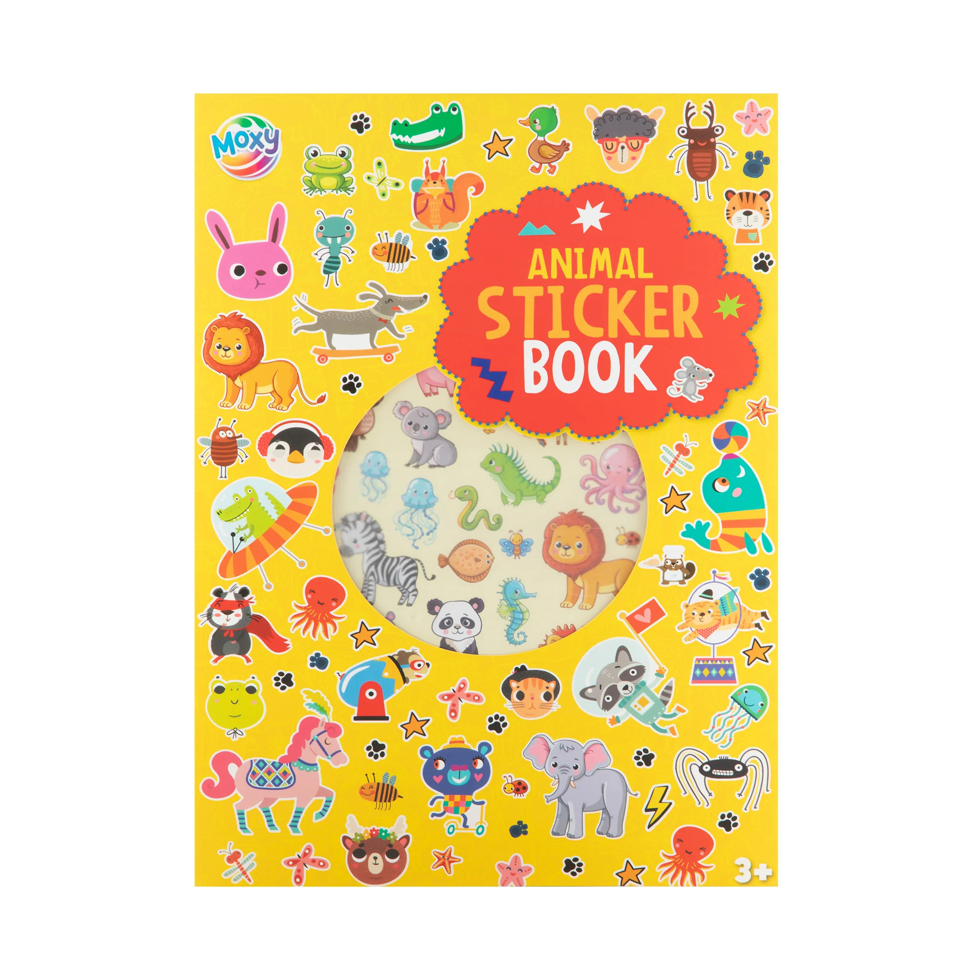 MO100022A_1 (1) LIBRO DE STICKERS ANIMALES - Imagen 1