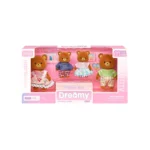 Familia de osos: set de 4 figuras - Dreamy