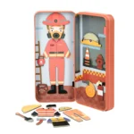 Caja magnética de viaje Bombero - Imagen 2