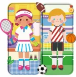 Caja magnética de viaje Estrellas del deporte - Imagen 2